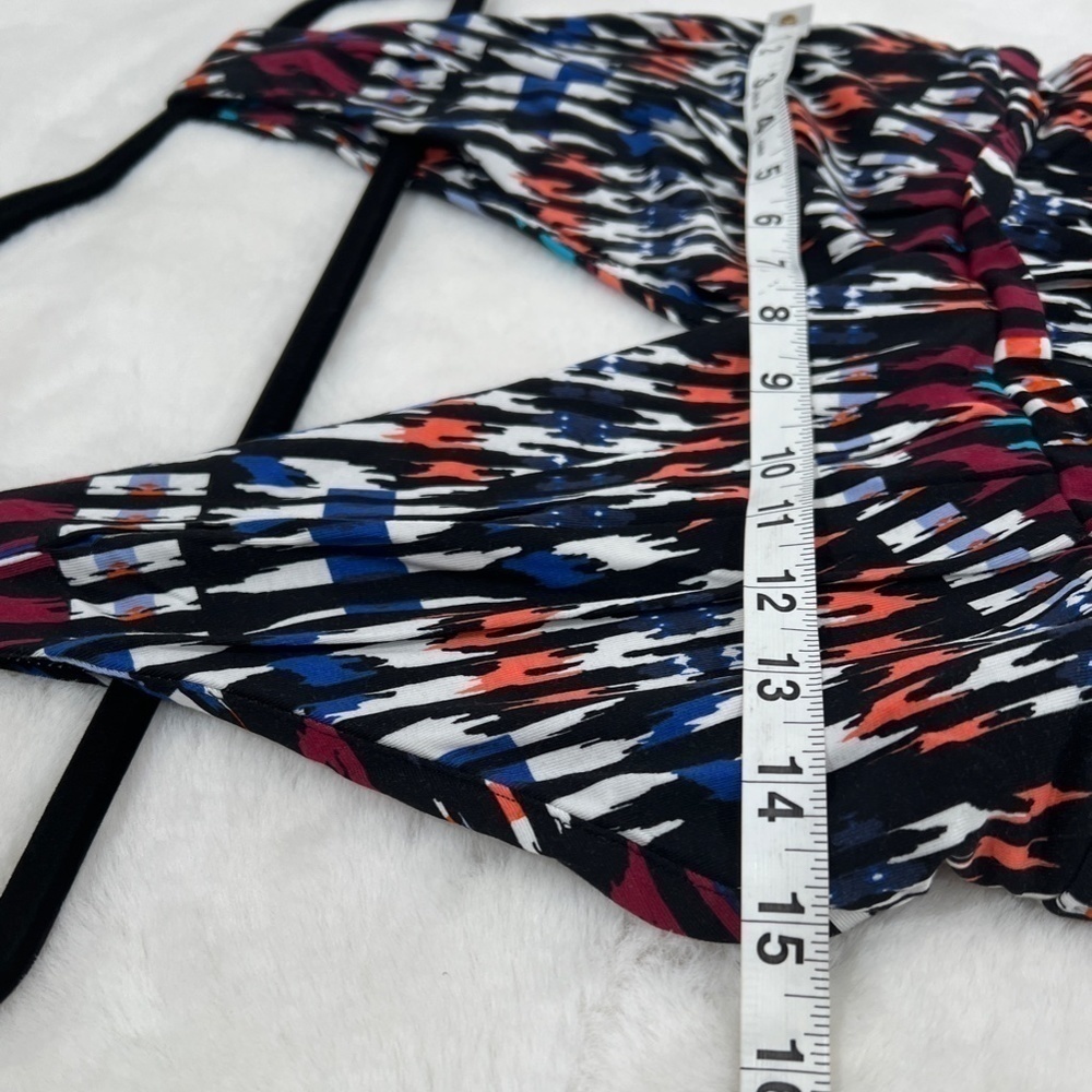 NWT Tart Maternity Chloe Maternity Maxi Dress IKAT Geometric Blue Multi MSRP$176 - Picture 5 of 5
